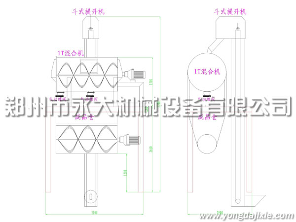 簡(jiǎn)易型干粉砂漿生產(chǎn)線